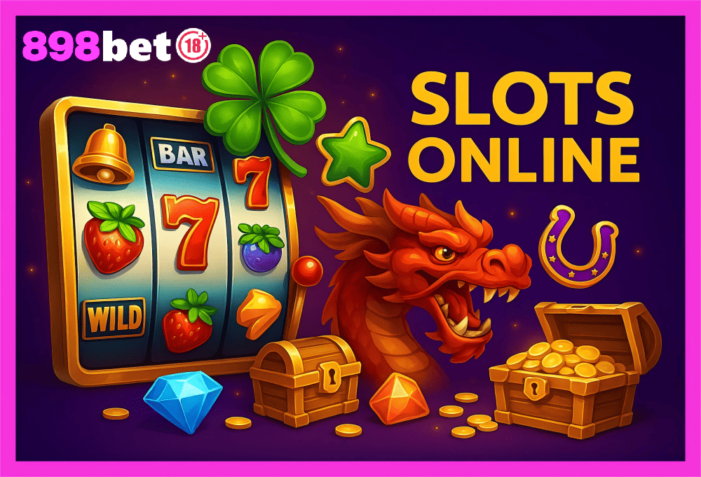 Explore o mundo das slot machines no 898BET Casino
